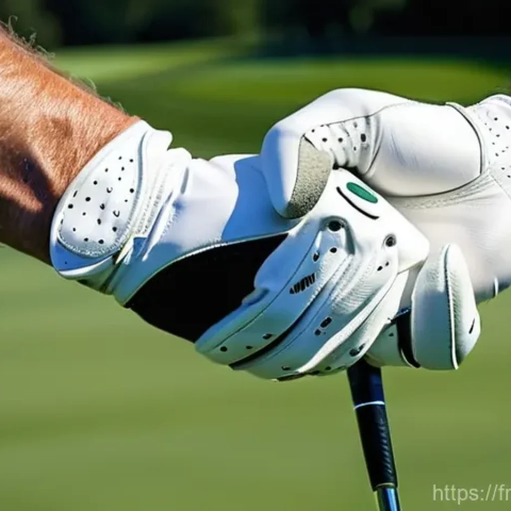 프로 골프 선수들이 선호하는 장갑 - **Prompt 1: The Apex of Control and Sensation**
    A close-up, high-definition shot of a profession...