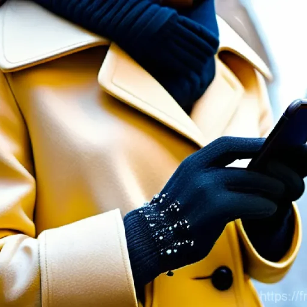 고기능성 방한 장갑 TOP 5 - **Prompt 1: Urban Tech-Chic Gloves**
    A close-up of elegantly gloved hands, wearing sleek, modern...