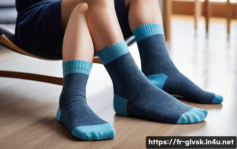 패션과 기능을 겸비한 양말 관련 이미지 1